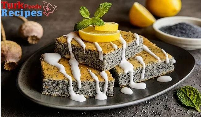 Lemon Poppy Seed Easy Cake Recipe