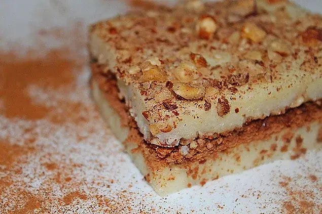 Cinnamon Walnut Dessert Recipe. Turkish Dessert Recipe.